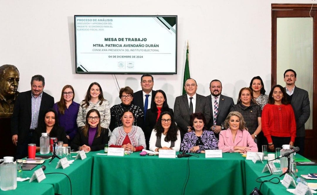 La presidenta del IECM, Patricia Avendaño, aseguró ante diputados de la CDMX que las elecciones judiciales serán más caras, que el proceso electoral presidencial  (04/12/2024). Foto: Especial