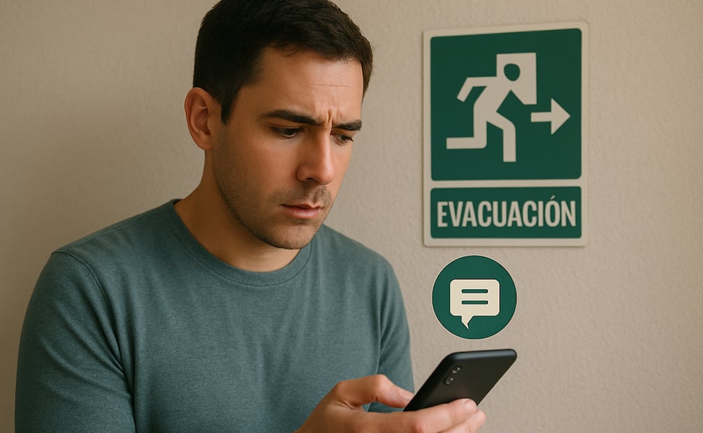 Esto dirá el mensaje que recibirán los usuarios en su celular este 29 de abril. Foto: Creada con IA