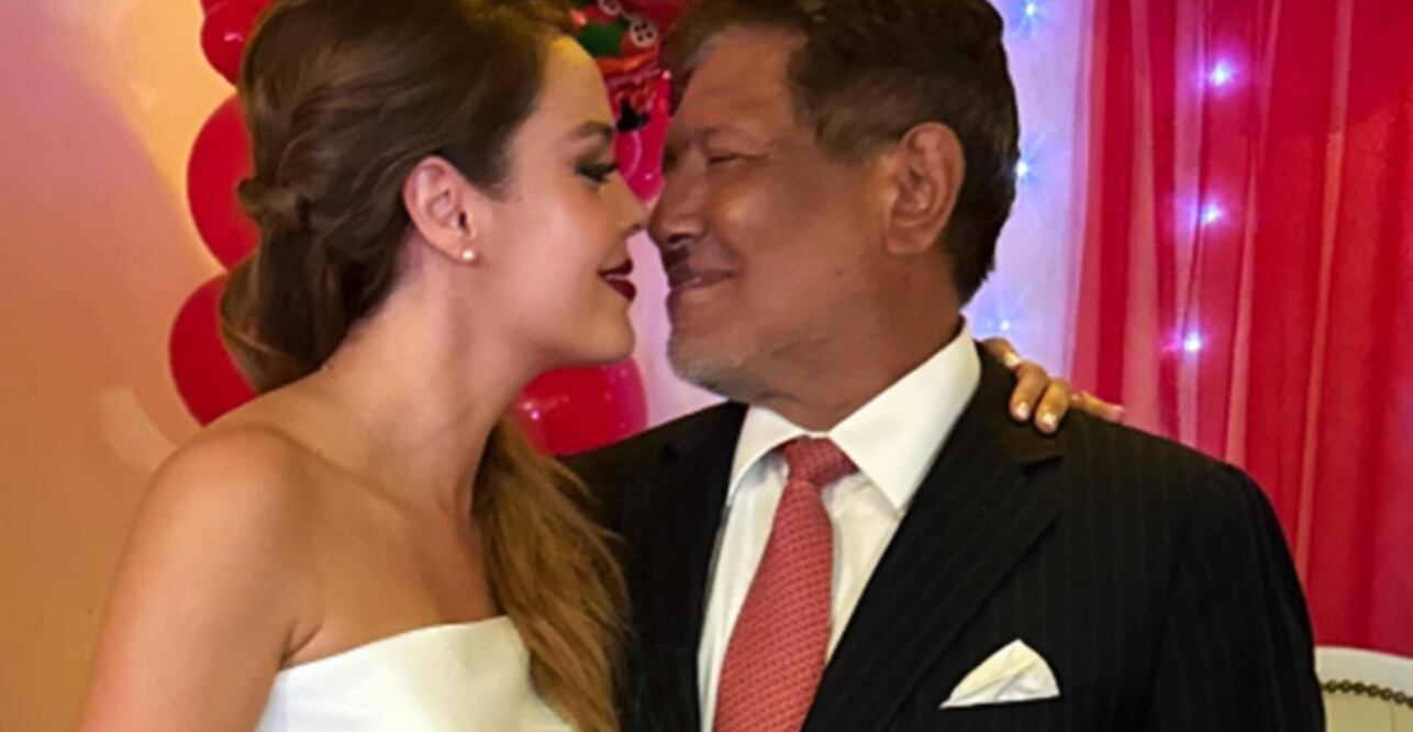 Eva Daniela y Juan Osorio, novios por más de cuatro años y, ahora, ya son marido y mujer.
Foto: Instagram