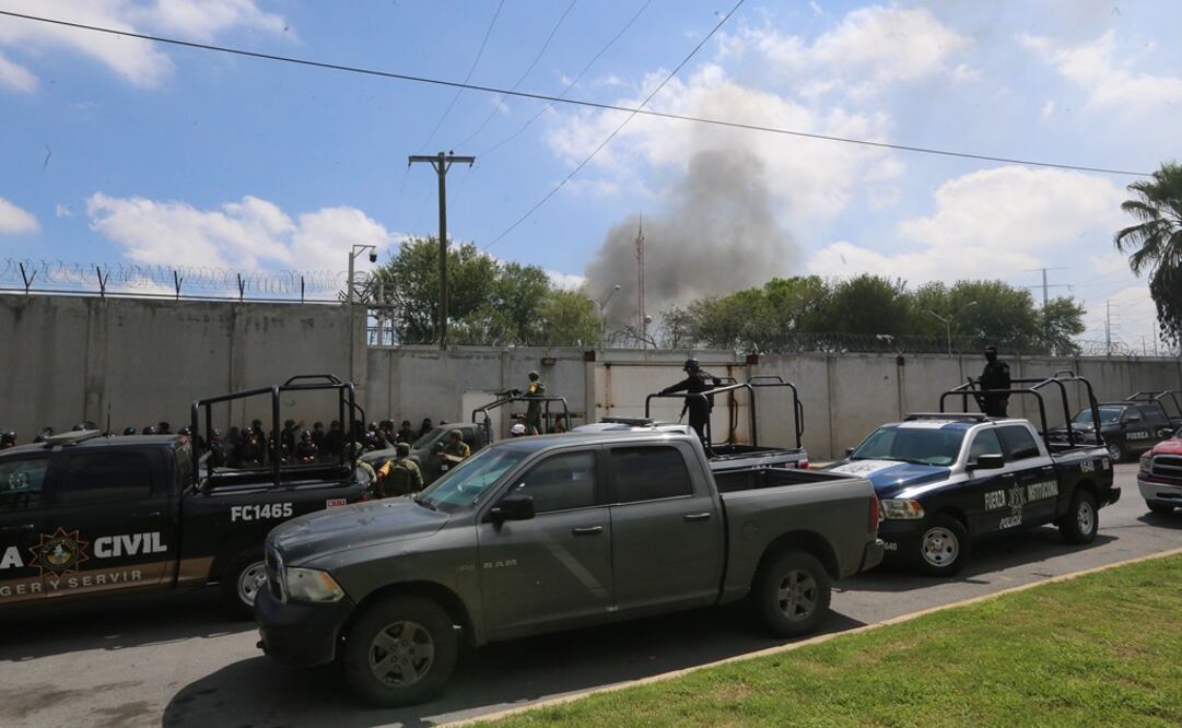 Internos del tutelar de menores organizan disturbios dentro de las instalaciones. (FOTO: Emilio Vasquez. EL UNIVERSAL)