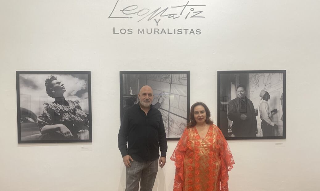 La exposición "Leo Matiz y los Muralistas". Fotos: Especial.