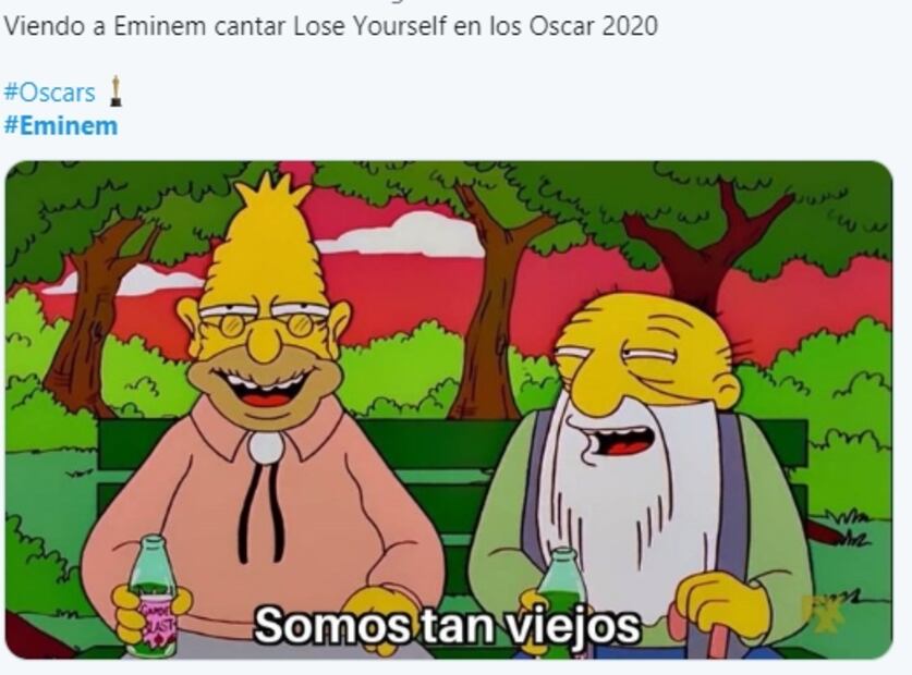 Eminem canta "Lose Yourself" en los premios Oscar 2020