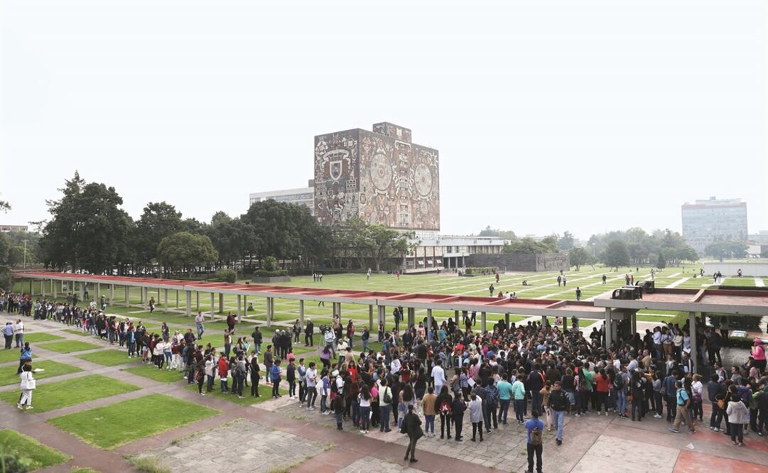 Como cada año, la institución que obtuvo el primer lugar en las preferencias de los aspirantes fue la UNAM (Foto: Archivo / EL UNIVERSAL)