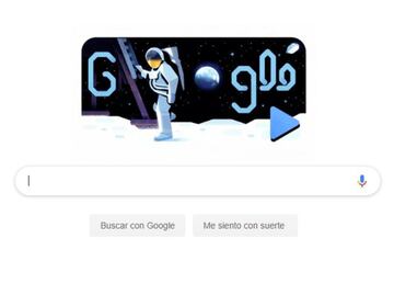 Doodle recrea llegada del hombre a la Luna