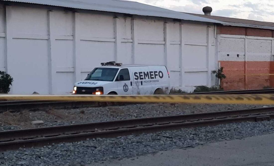 Cruce ferroviario de las calles Aztlán y Sebastián Allende, de la colonia Industrial el Palmito, en Culiacán, donde fue localizado el cuerpo de la víctima. Foto: Especial