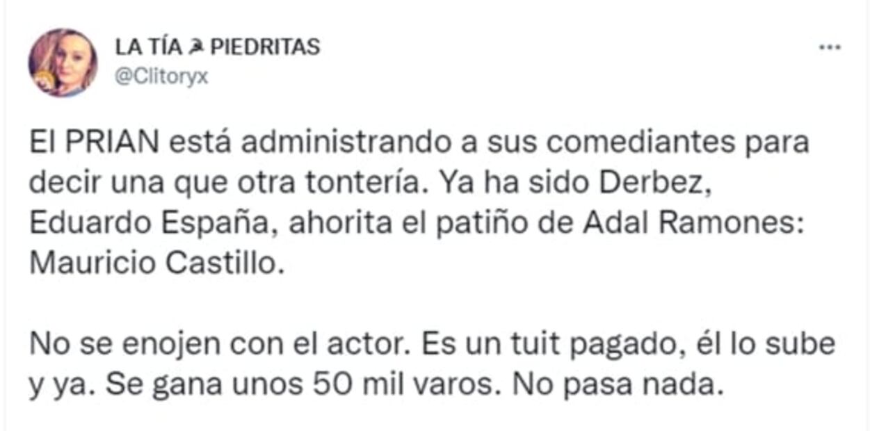 Tunden en redes a Mauricio Castillo tras criticar conciertos de Firme y Los Tigres en el Zócalo