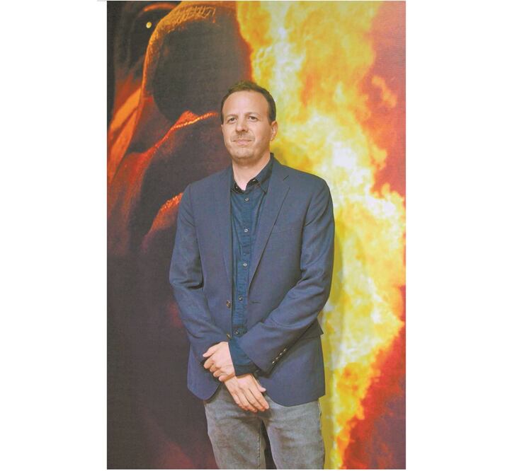 Amat asistió a la inauguración del GIFF, que concluye mañana. Foto/PAULO VIDALES. IMAGEN LATENTE