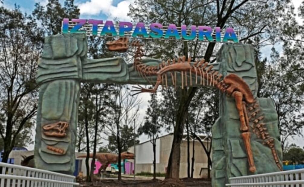 Así puedes llegar a Iztapasauria, el parque de los dinosaurios en Iztapalapa