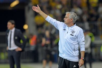 Mourinho critica a jugadores del Manchester United