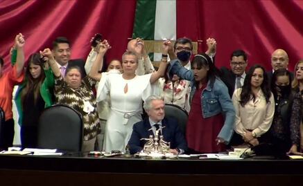 Gabriel Quadri llama “señor” a diputada trans; legisladoras toman el Pleno