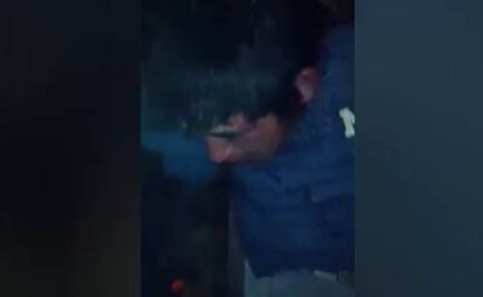 Intentan linchar a presunto ladrón en transporte público en Edomex