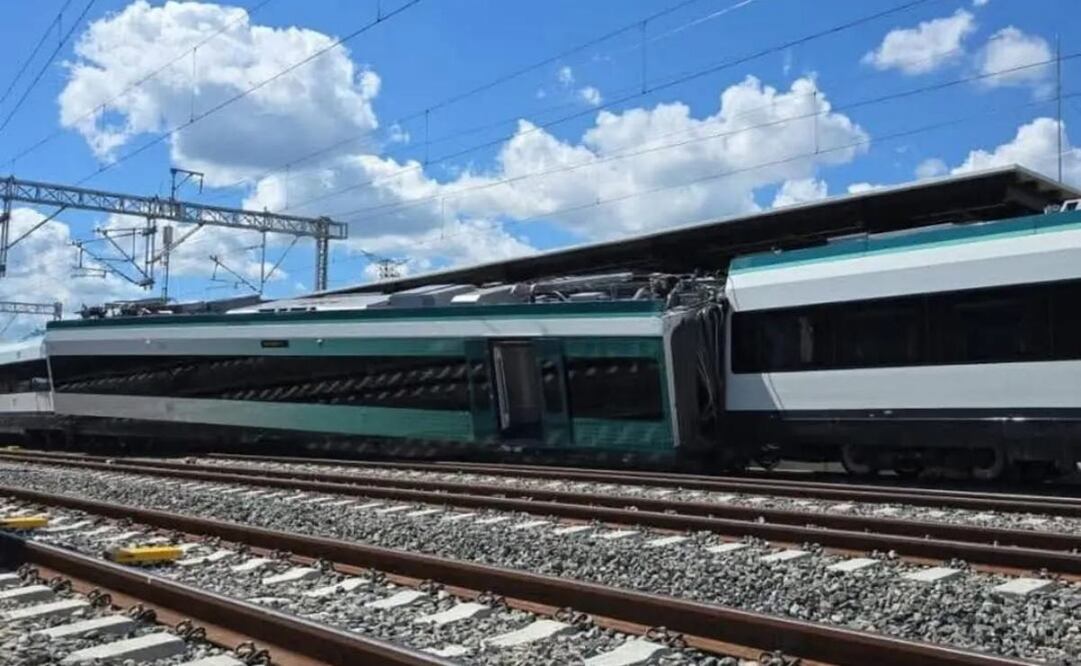Después del descarrilamiento de un vagón del tren maya, este servicio operó ya en forma normal. Foto Especial