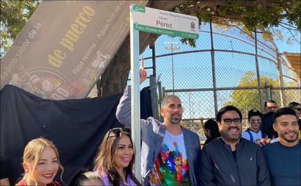 Oliver Pérez ya tiene calle con su nombre en Culiacán
