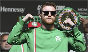Canelo Álvarez ocupa el segundo lugar del top 10 de deportistas mejor pagados del mundo