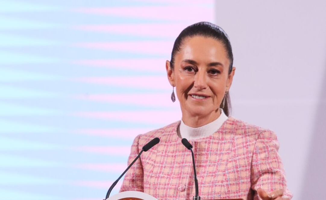 Conferencia matutina de la presidenta Claudia Sheinbaum del 16 de enero de 2025. Foto: Axel Sánchez / EL UNIVERSAL
