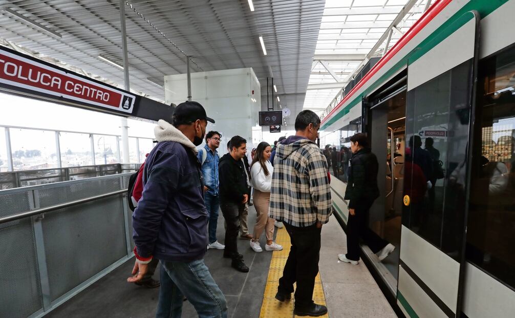 El 15 de septiembre de 2023 fueron abiertas al público las estaciones Zinacantepec, Toluca Centro, Metepec y Lerma; el costo del recorrido en este tramo es de 15 pesos. Foto: Jorge Alvarado / EL UNIVERSAL