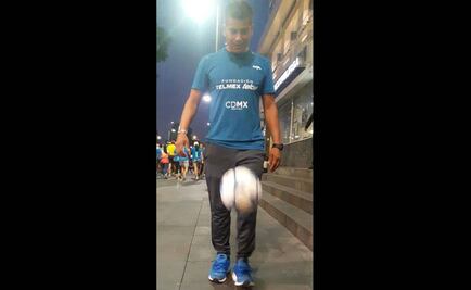 Abraham Muñoz, campeón de las dominadas 