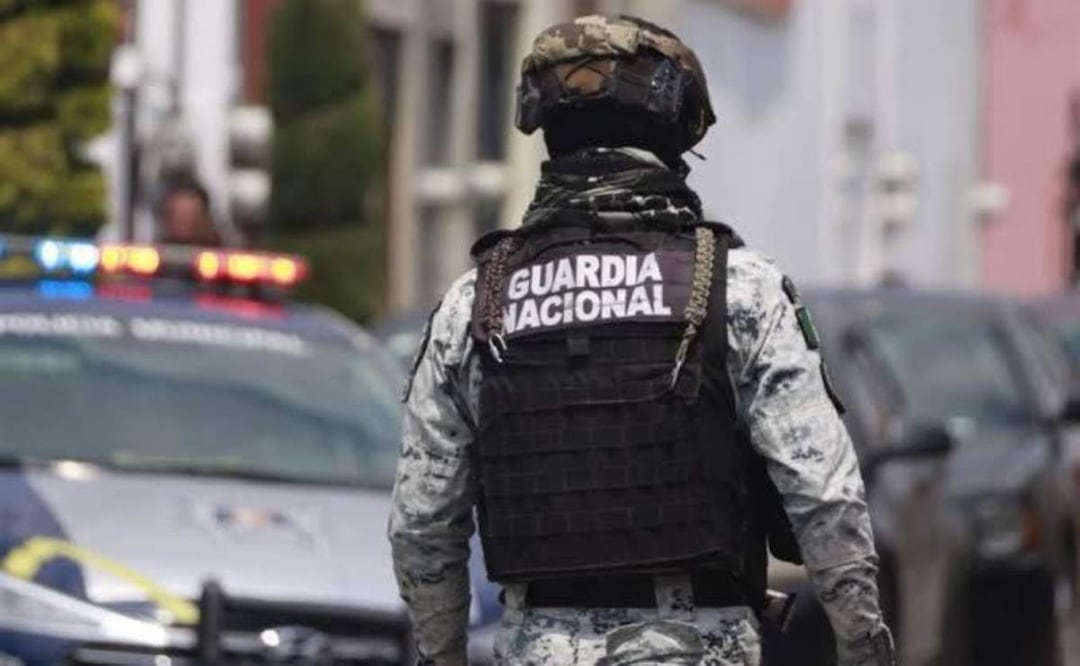 Durante enfrentamiento con civiles armados, muere elemento de la Guardia Nacional (26/02/2025). Foto: Especial