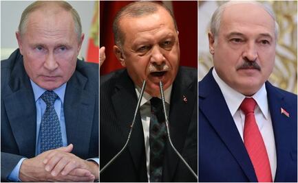 En el Viejo Continente: Putin, Erdogan y Lukashenko