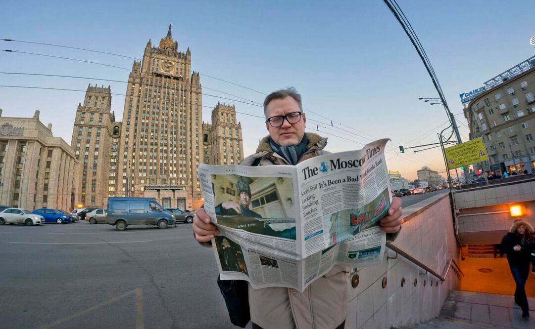 Según la Fiscalía, el fundador y propietario del medio es un ciudadano de Países Bajos, que también dirige dos ONG con la condición de 'agente extranjero' e 'indeseable' en este país. Foto: themoscowtimes.com/ Vladimir Filonov