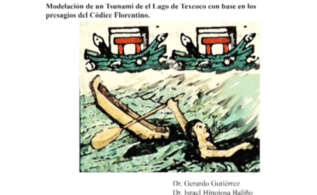Arqueólogos hallan evidencia de un tsunami ocurrido en el antiguo lago de Texcoco 