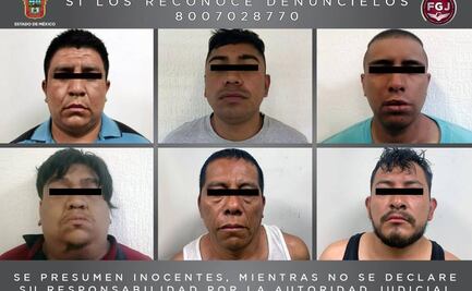 Detienen a presuntos integrantes de organización criminal en Chimalhuacán
