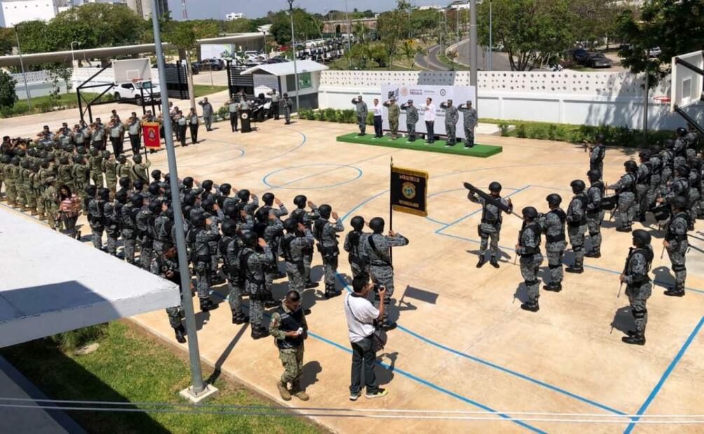 Fortalecen seguridad en frontera de Yucatán y Quintana Roo durante Semana Santa (17/04/2025). Foto: Especial
