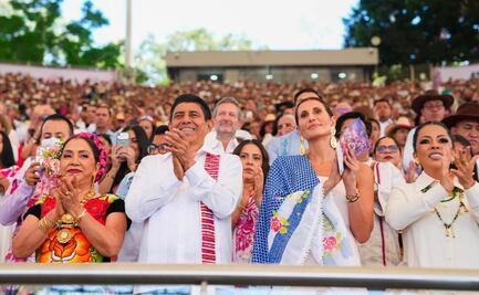 Lunes del Cerro 2026 concluye en Oaxaca con fiesta multicolor; 56 delegaciones y 16 pueblos originarios cierran Guelaguetza