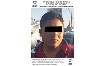 Cae presunto ladrón de tiendas departamentales en Edomex