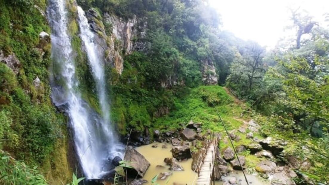 Cascadas Paraíso en Honey, un lugar mágico de la sierra de Puebla