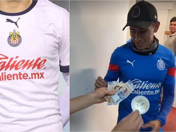 VIDEO: Futbolistas de Chivas realizan rifa y regalan dinero a utileros del club