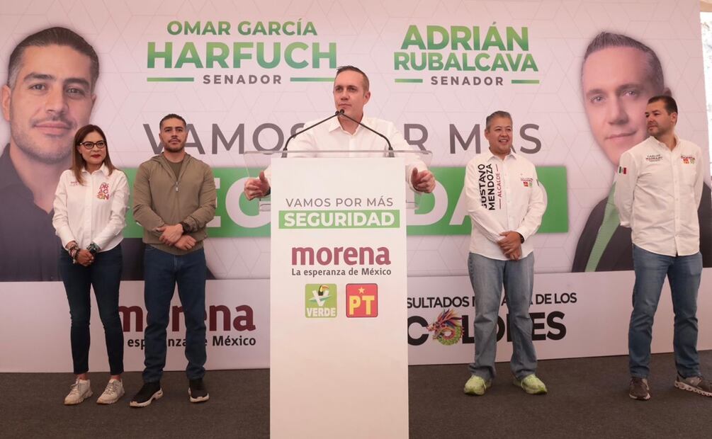 Adrián Rubalcava y Omar García Harfuch coinciden en que trabajo conjunto permite lograr buenos resultados. Foto: Especial