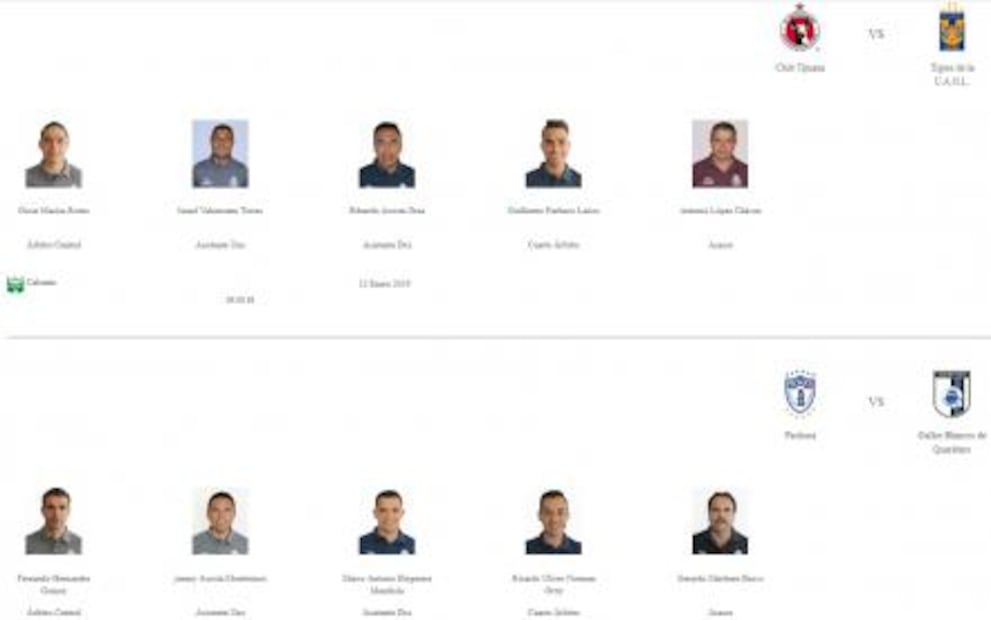 Cruz Azul vs Chivas tendrá a Jorge Isaac Rojas como árbitro central