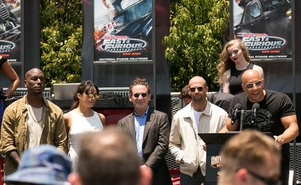 Diesel dedica atracción de "Rápidos y Furiosos" a Paul Walker