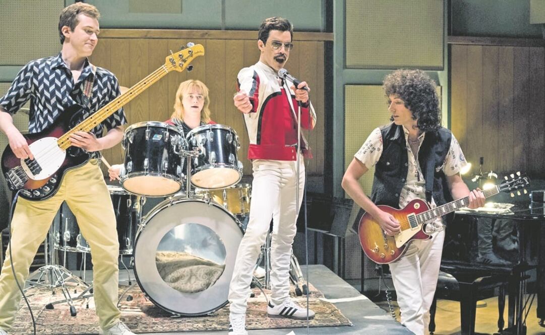 La biopic repasa la vida del cantante de Queen, interpretado por Rami Malek. Foto: 20TH CENTURY FOX