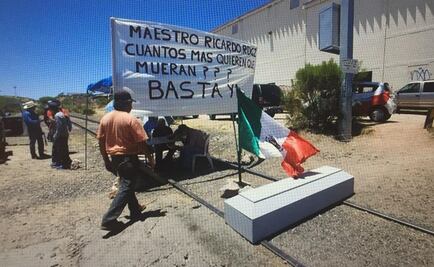 Exferrocarrileros exigen pago de pensión jubilatoria en Sonora