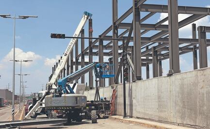 Reinician obras en la estación Los Agaves