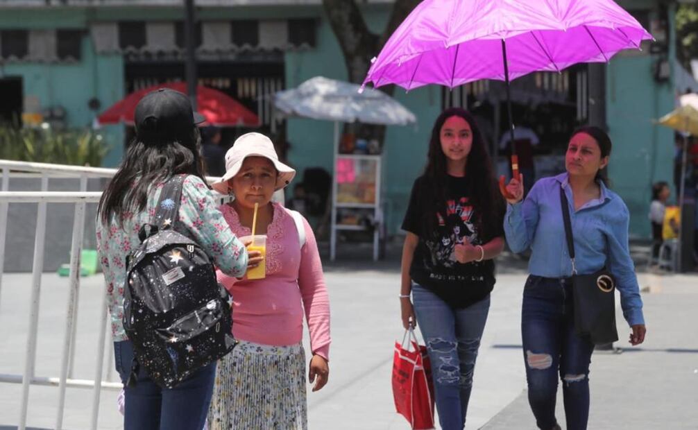 El calor produce condiciones climáticas “asfixiantes”. Foto: Jorge Medellín / EL UNIVERSAL
