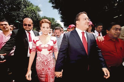 Las dos caras de la ex primera dama de Veracruz