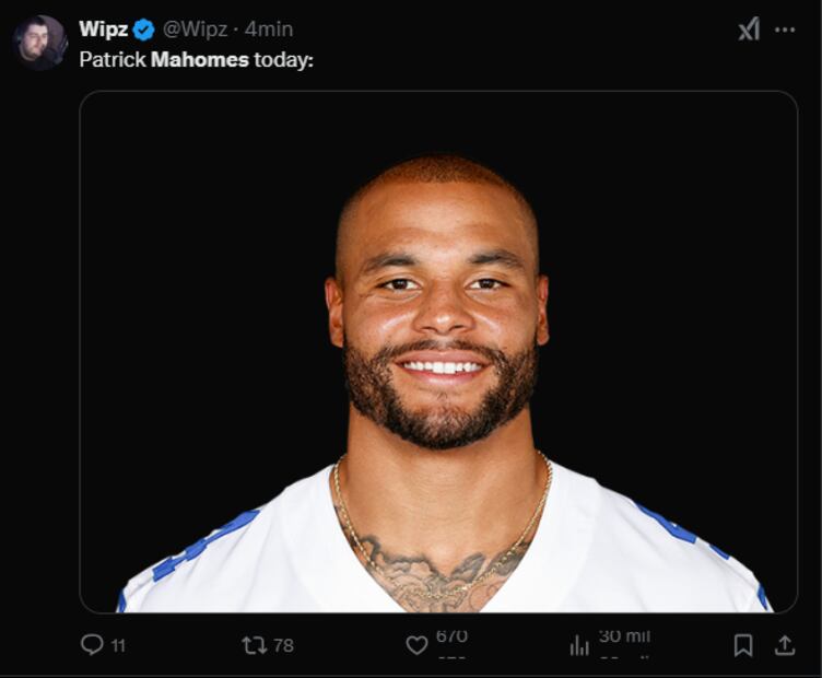 Los MEJORES MEMES de la desastrosa actuación de Patrick Mahomes en la primera mitad del Super Bowl LIX