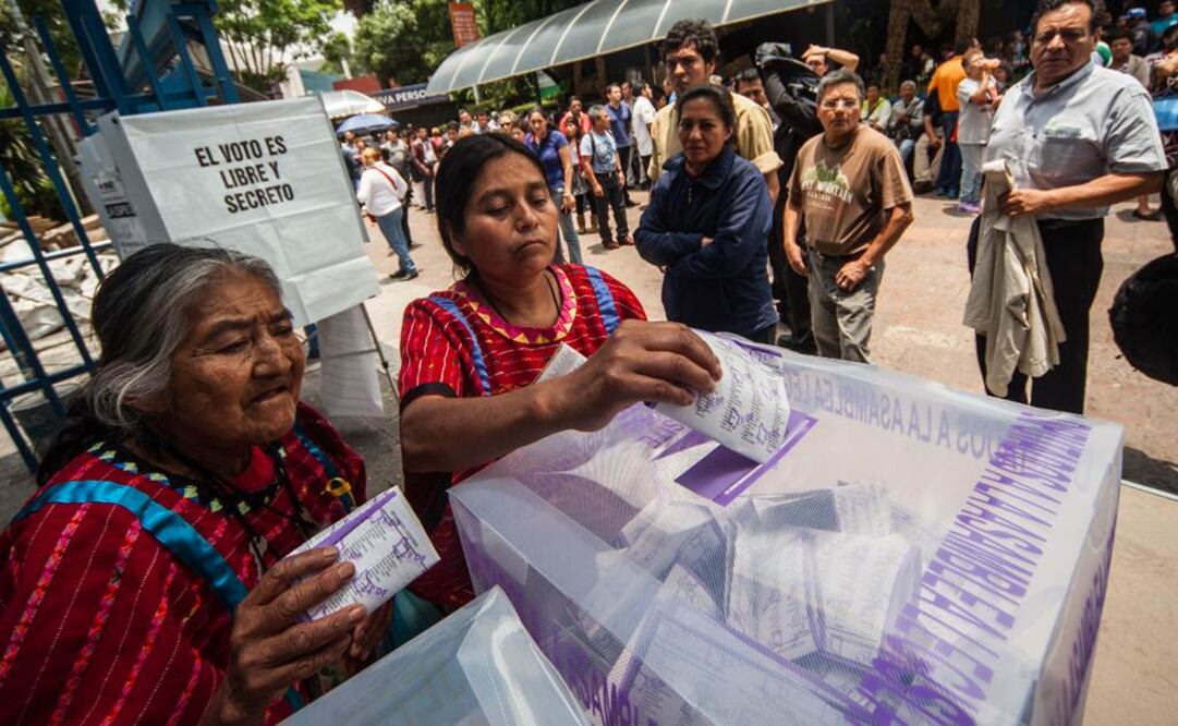 Según los resultados del Conteo Rápido del Instituto Electoral del Distrito Federal, Morena aventaja en cinco demarcaciones: Cuauhtémoc, Azcapotzalco, Tlalpan, Tláhuac y Xochimilco (Foto: GERMÁN ESPINOSA. EL UNIVERSAL)