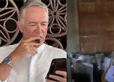 Salinas Pliego reacciona a enfrentamiento entre policías y manifestantes por Teuchitlán en Palacio Nacional; esto dijo