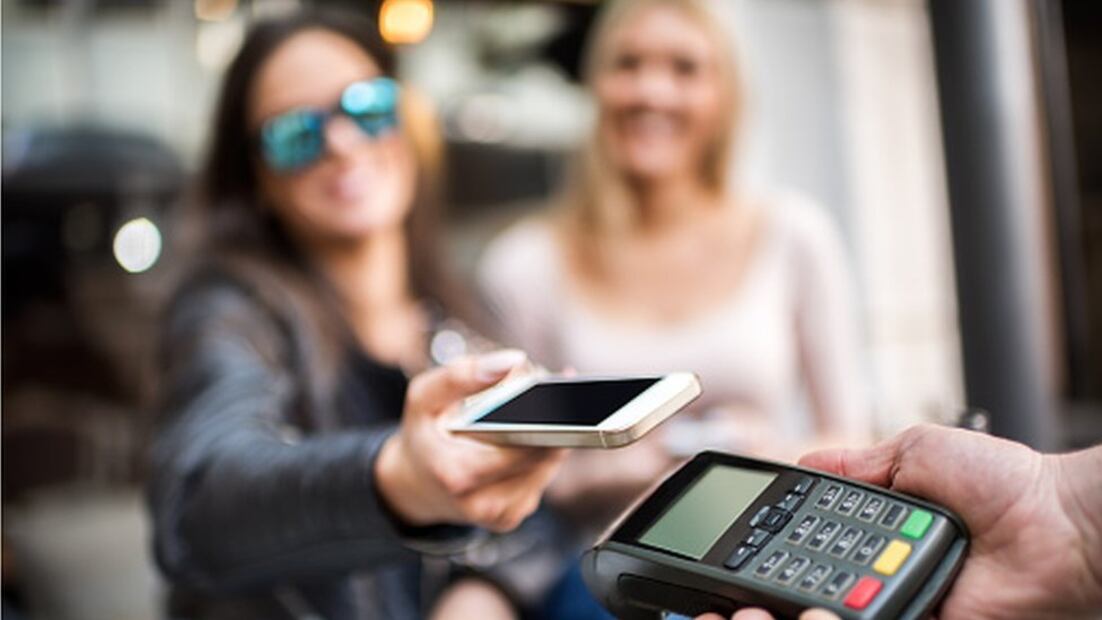 Pagos sin contacto. Foto: GETTY IMAGES