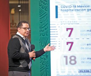 Defunciones por Covid suman mil 162 ayer