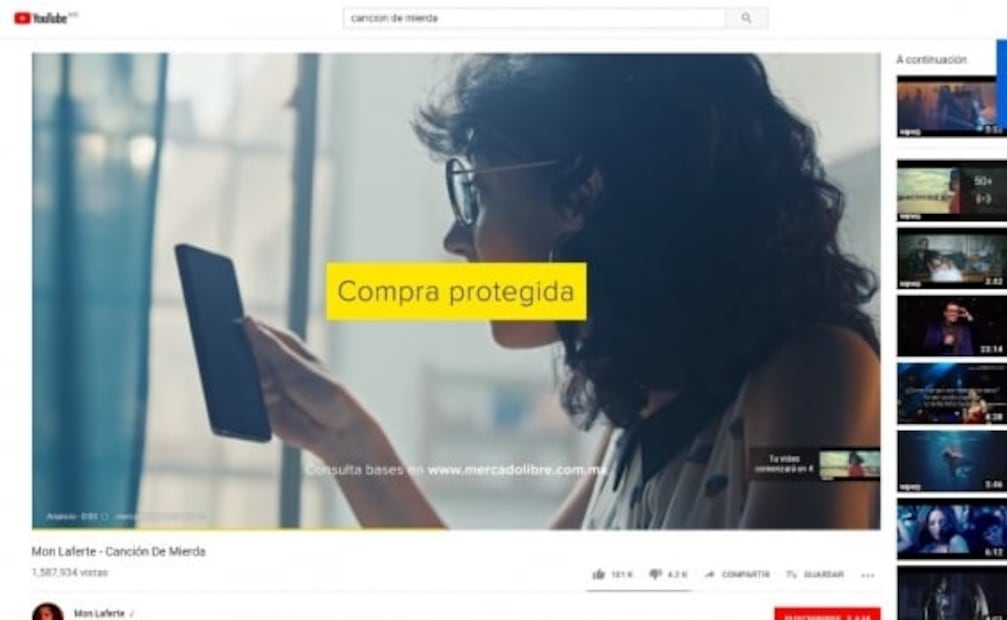 Mon Laferte denuncia doble moral por parte de Youtube
