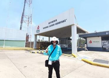 Cepillín visita refinería de Minatitlán y agradece a AMLO