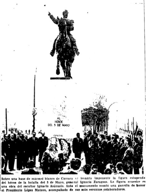 Con peregrinación cívico-patriótica celebraron el centenario de la Batalla de Puebla en 1962