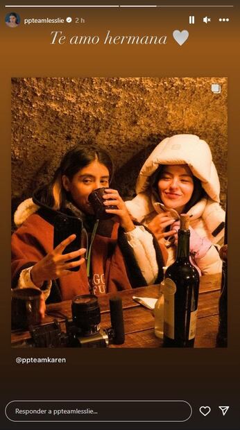 Lesslie Polinesia vía Instagram. Foto: Captura de pantalla