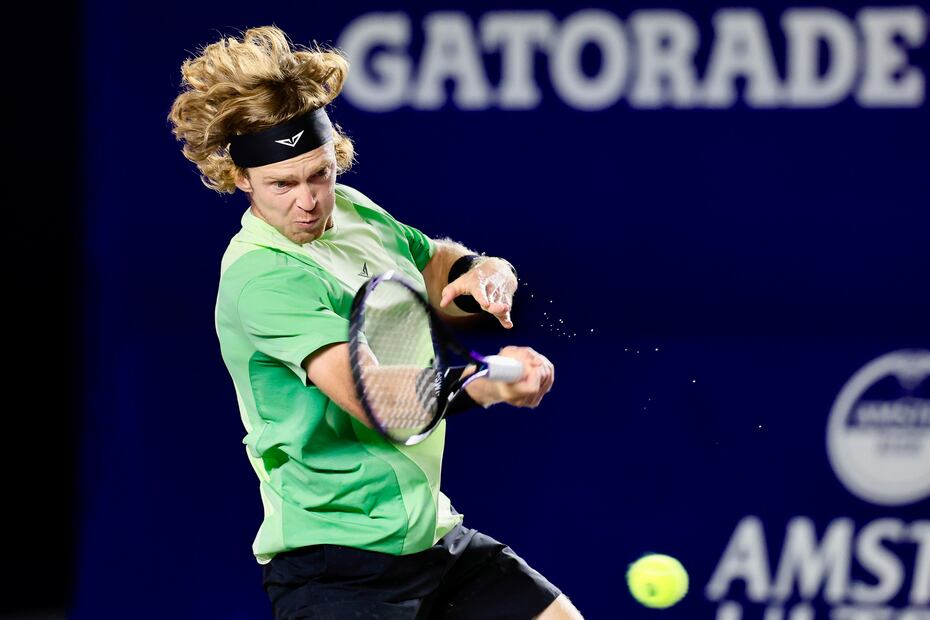 Andrey Rublev en el Abierto de Los Cabos - Foto: Mifel Tennis Open by Telcel Oppo