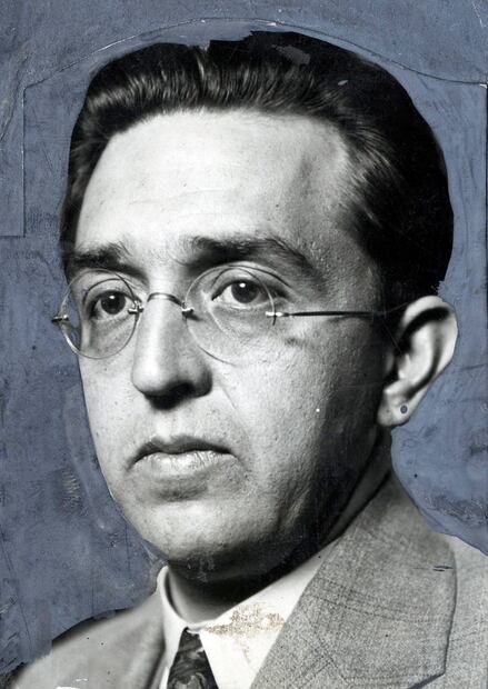 Alfonso Caso Andrade, hermano menor del filósofo Antonio Caso, también fue miembro fundador del Colegio Nacional, desde el 15 de mayo de 1943. ESPECIAL.